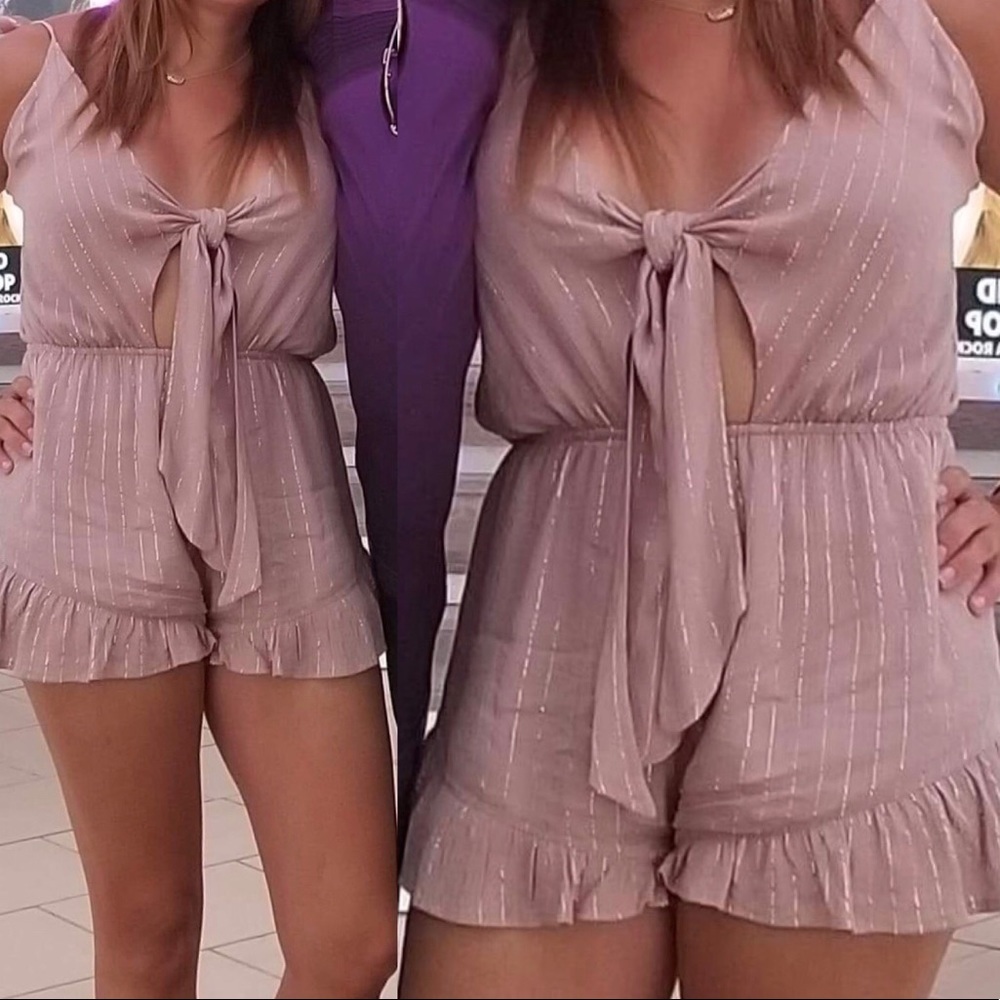 Romper with Key hole detail